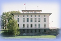 Nussdorf: Gebäude der Stromaufsicht von Otto Wagner