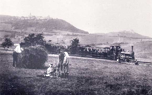 Zahnradbahn auf den Kahlenberg (1873-1927).